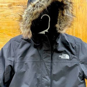 Girls North Face Parka